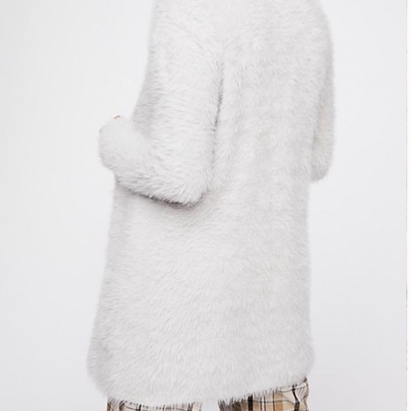 Free People Faux Fur Cardigan - Picture 3 of 6